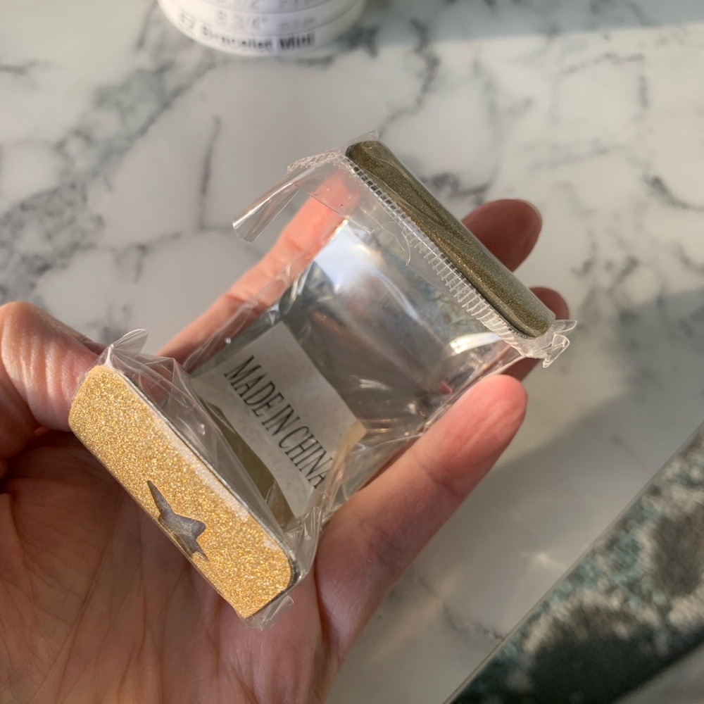 Gold Star Patterned Bracelet - Picture 3 of 5